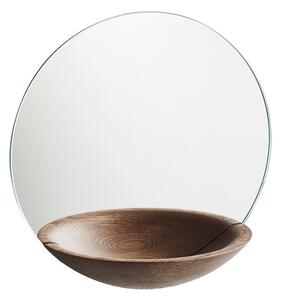 Nástěnné zrcadlo s odkládací miskou 