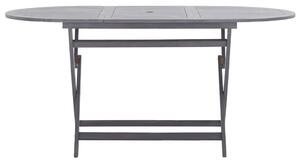 Skládací zahradn ístůl 160 x 85 x 75 cm masivní akáciové dřevo