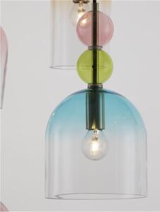 Nova Luce Závěsné svítidlo MURANO, 51,7cm, E14 5x5W