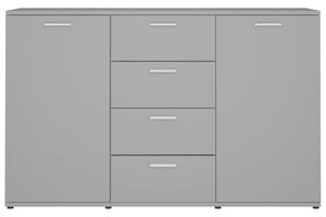 Příborník Bednarz - šedý | 120x35,5x75 cm