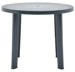 Zahradní stůl zelený 89 cm plast