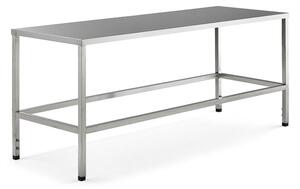 AJ Produkty Nerezový pracovní stůl PROOF, 2000x700 mm