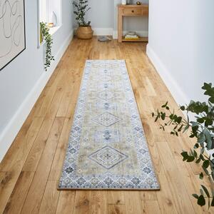 Šedý/béžový koberec běhoun 225x60 cm Topaz - Think Rugs