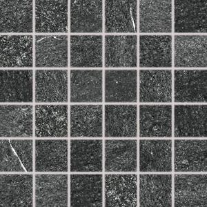 Mozaika Rako Quarzit černá 30x30 cm mat DDM06739.1