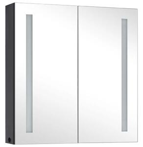 LED koupelnová skříňka se zrcadlem 62 x 14 x 60 cm