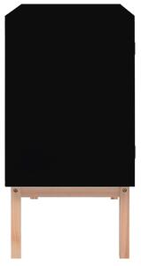 Příborník Wibowo - černý | 88,5x40x80 cm