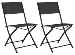 3dílný bistro set ocel černý