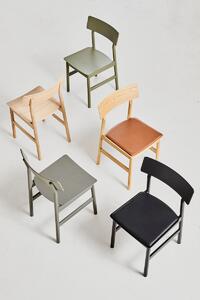 Jídelní židle "Pause 2.0", 8 variant - Woud Varianta: jasan, šedá barva