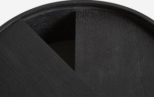 Konferenční stolek "Arc", 2 varianty - Woud Varianta: jasan, černá barva