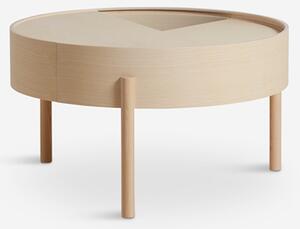 Konferenční stolek "Arc", 2 varianty - Woud Varianta: dub