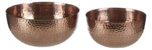 Kovové servírovací misky v měděné barvě v sadě 2 ks ø 26 cm Solis – Premier Housewares