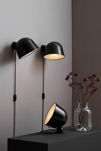 Nástěnná lampa "Kuppi 2.0", 2 varianty - Woud Varianta: černý kov