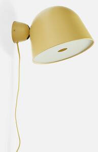 Nástěnná lampa "Kuppi 2.0", 2 varianty - Woud Varianta: hořčicově žlutý kov