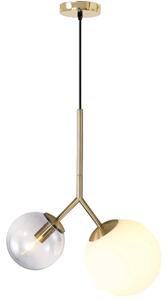 Toolight - Závěsná stropní lampa Lassi - zlatá - APP1013-2CP
