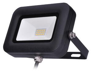 SOLIGHT LED reflektor PRO 10W/230V/850Lm/5000K/120°/IP65, černý