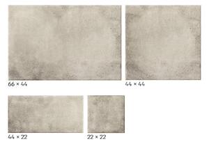 Dlažba Realonda Modular dust grey 44x66, 44x44, 22x22, 22x44 cm mat MDUSTGR