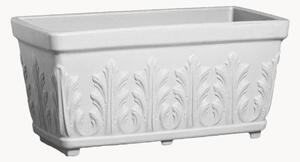 Exteriérový obal na květináč Cassetta Fogliata, V 30 cm