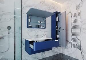 Kingsbath Velluto Blue 100 koupelnová skříňka s umyvadlem