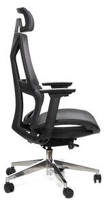 Kancelářská ergonomická židle Sego ERGO AIR — síť, černá
