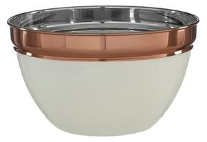 Nerezová mísa v měděné a béžová barvě ø 18 cm Prescott – Premier Housewares