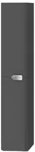 Kingsbath Velluto Grey 190 vysoká závěsná skříňka do koupelny