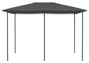 Altán 3 x 4 x 2,6 m antracitový 160 g/m²
