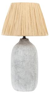 Keramická stolní lampa šedá MATILDE