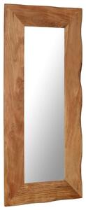 Kosmetické zrcadlo Serub - masivní akáciové dřevo | 50x110 cm