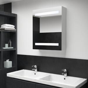 LED koupelnová zrcadlová skříňka | 50x14x60 cm