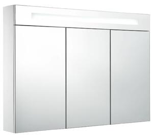 LED koupelnová zrcadlová skříňka | 88x13x62 cm
