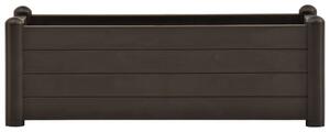 Vyvýšený záhon PP moka 100 x 43 x 35 cm
