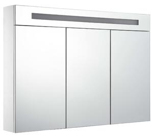 LED koupelnová zrcadlová skříňka | 88x13x62 cm