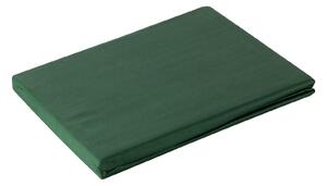 MAKOSATENOVÉ PROSTĚRADLO NOVA 160X200 CM TMAVĚZELENÉ