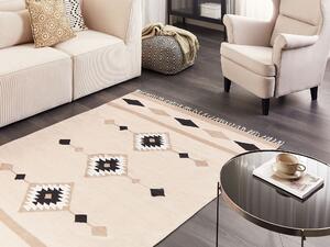 Bavlněný kelimový koberec 140 x 200 cm vícebarevný BERDIK