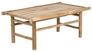 Zahradní konferenční stolek TODI 45 cm 80 cm Bambus Hnědá