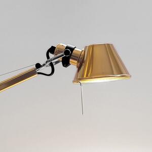 Artemide - Tolomeo MICRO Stolní Lampa Gold - Lampemesteren