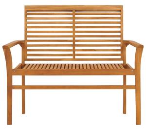 Zahradní lavice 112 cm masivní teakové dřevo