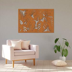 DUBLEZ | Dřevěná dekorace na stěnu - Tropické listy