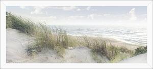 German Nástěnný obraz Gina / v rámu / 60 x 130 cm / pláž