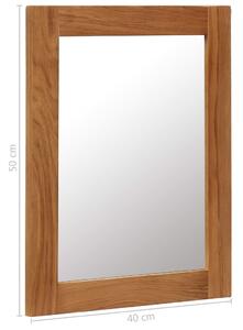 Zrcadlo - masivní dub | 40x50 cm