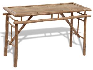 Pivní set stůl se 2 lavicemi 100 cm bambusový