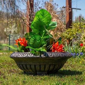 Roto Hřbitovní květináč BALLET 470 - bronzově hnědý