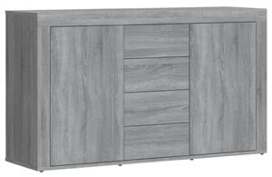 Příborník šedý sonoma 120 x 36 x 69 cm kompozitní dřevo