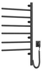Vertaduro- El. otočný sušák na ručníky s term. ARA 105W/230V 82x49 cm IP44 černá