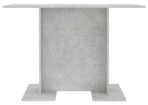 Jídelní stůl Orleans - betonově šedý - dřevotříska | 110x60x75 cm