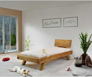 Jednolůžková postel z trámů Miky 90 x 200 cm