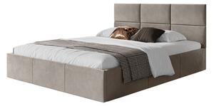 Čalouněná postel PORTO rozměr 120x200 cm Černá