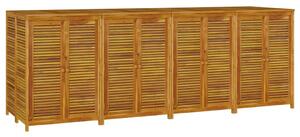 Zahradní úložný box 280 x 87 x 104 cm masivní akáciové dřevo