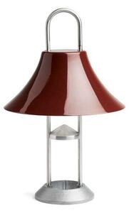 HAY - Mousqueton Portable Stolní Lampa Iron Red - Lampemesteren