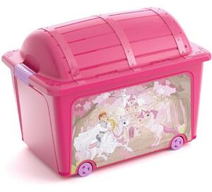 KIS Dekorační úložný box W Box Toy Princess, 50 l